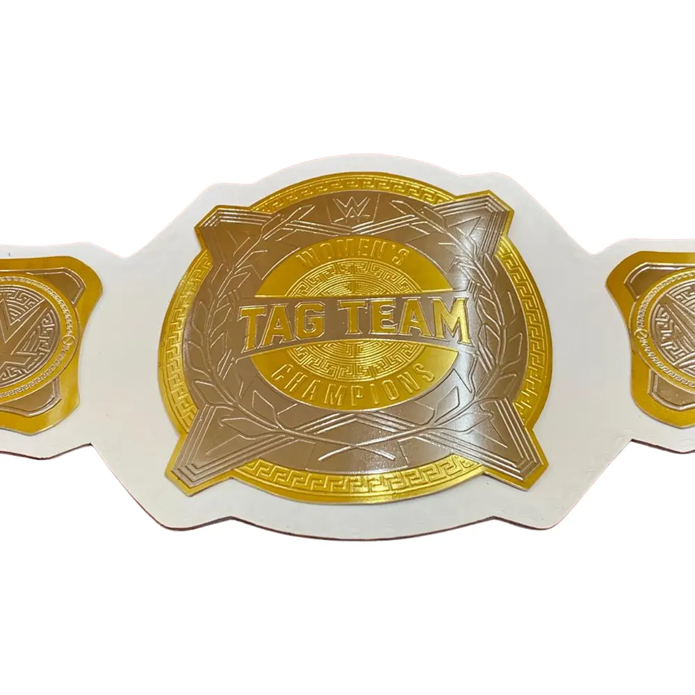 Women Tag Team Championship Wrestling Title Belt