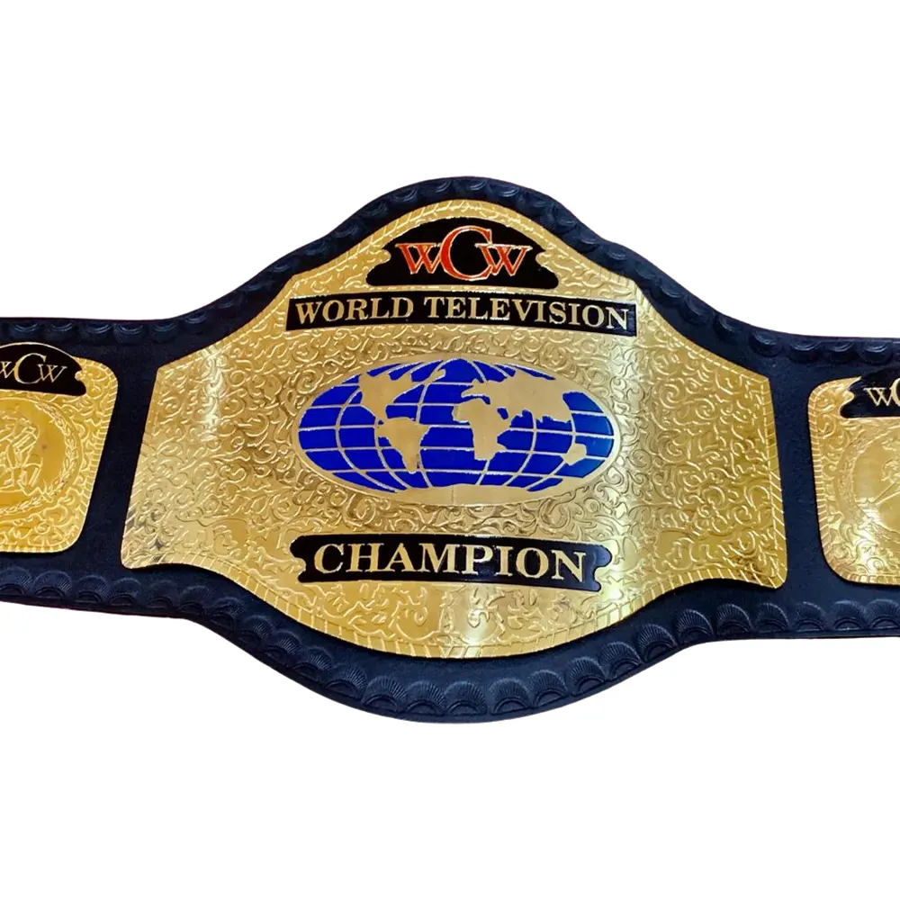 World Television Heavyweight Championship Wrestling Title Belt